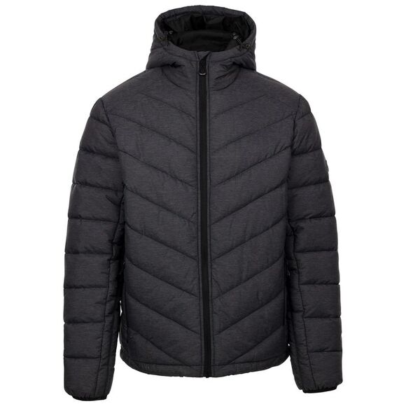 Trespass Mens Didmarton Padded Jacket / Dark Grey Marl